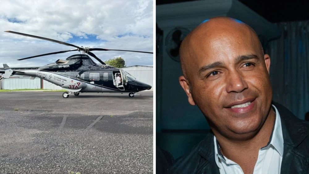 Helicóptero com cantor Rick Sollo desaparece durante voo em Santa Catarina